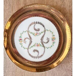 Antique Royal Carlton Heavily Gilded Luncheon Plate 6 3/4 inches